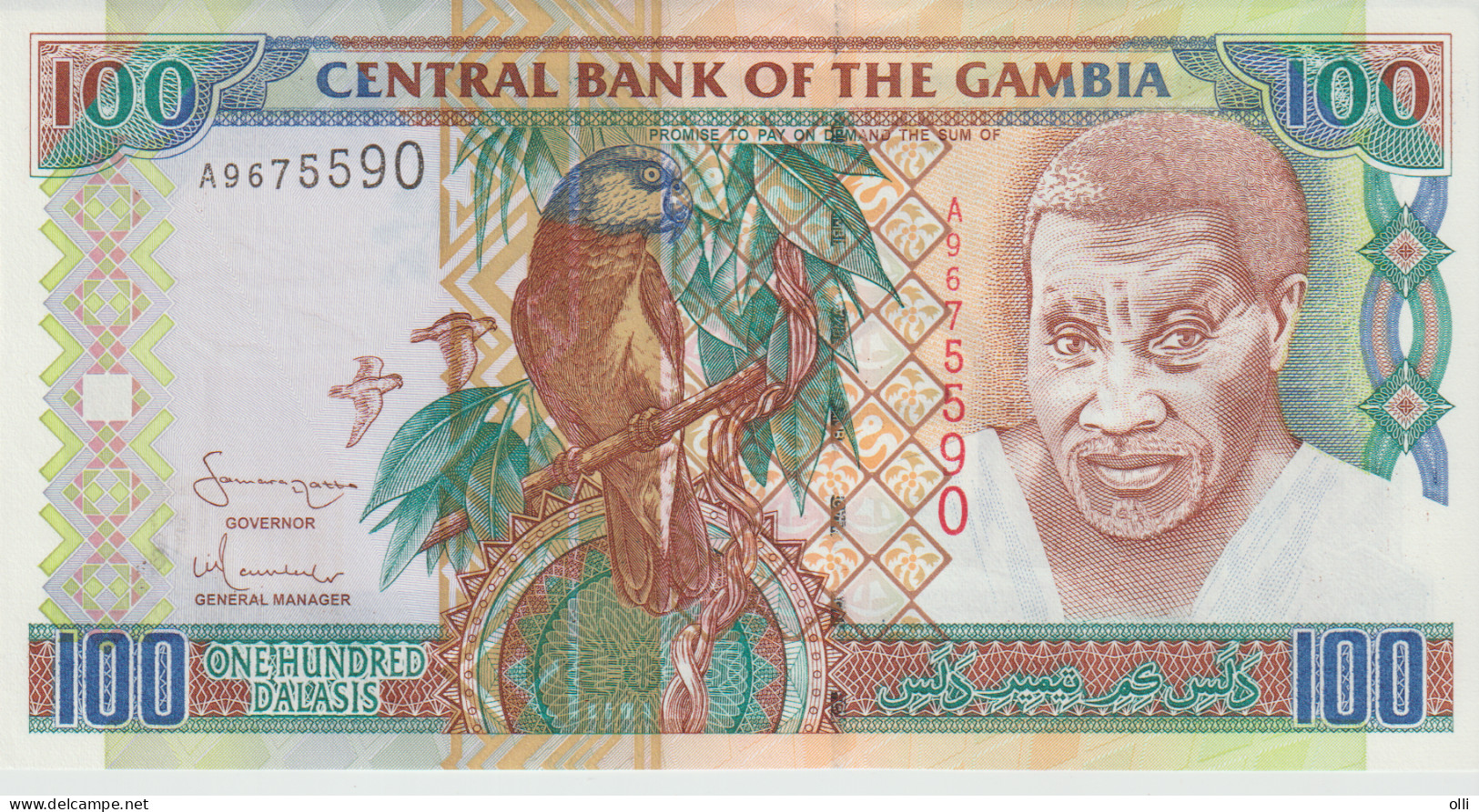 GAMBIA 100 Dalasis 2002 P. 24c - Gambia