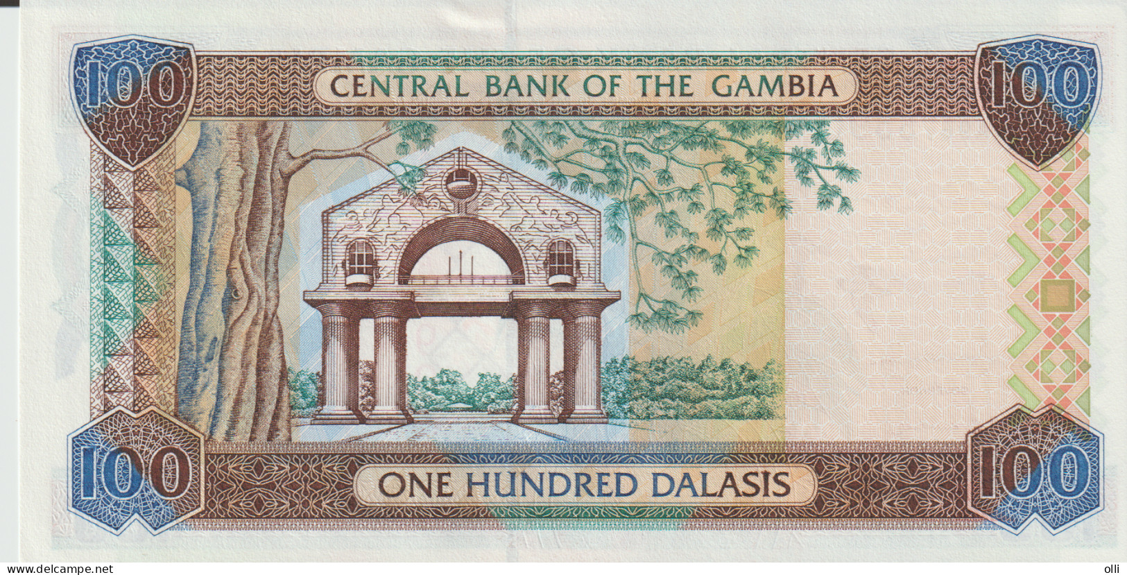 GAMBIA 100 Dalasis 2002 P. 24c - Gambie