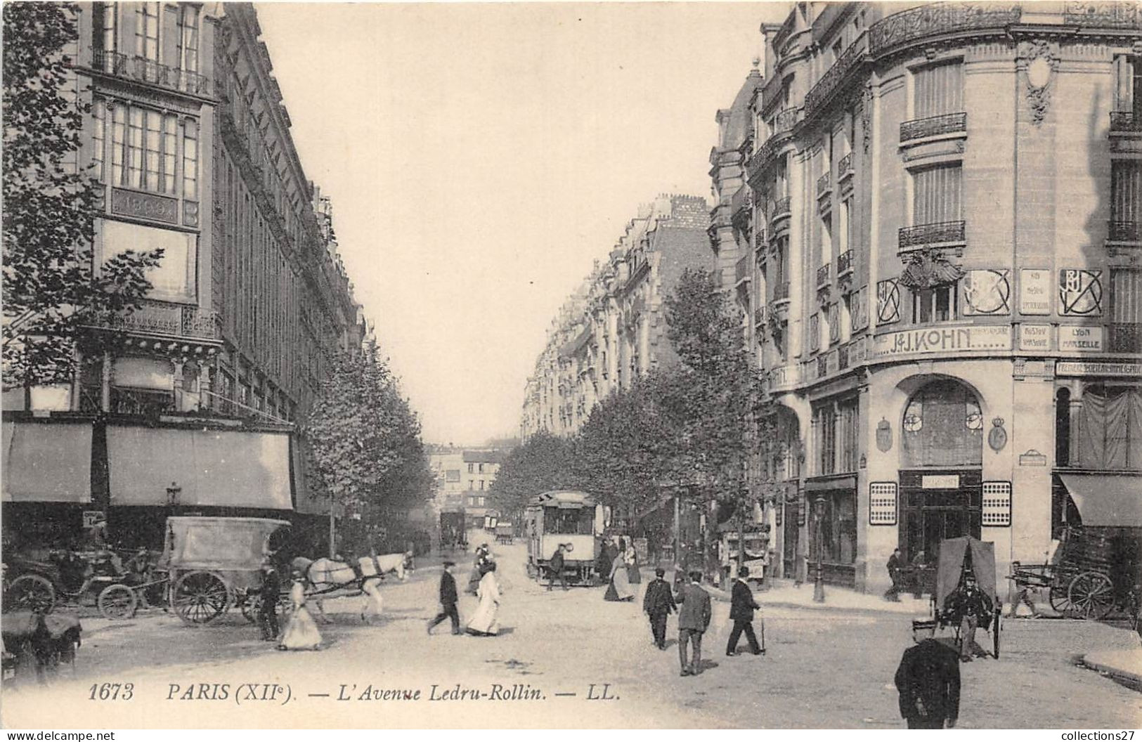 PARIS-75012- L'AVENUE LEDRU-ROLLIN - Arrondissement: 12