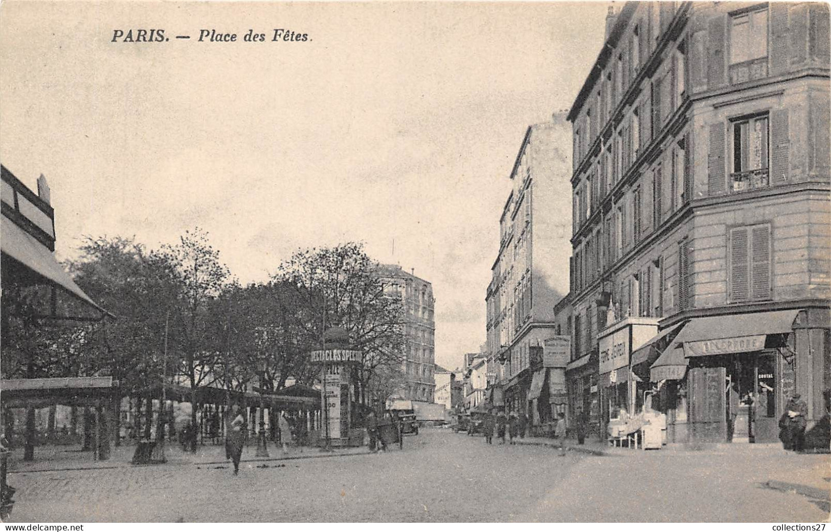 PARIS-75019- PLACE DES FÊTES - Arrondissement: 19