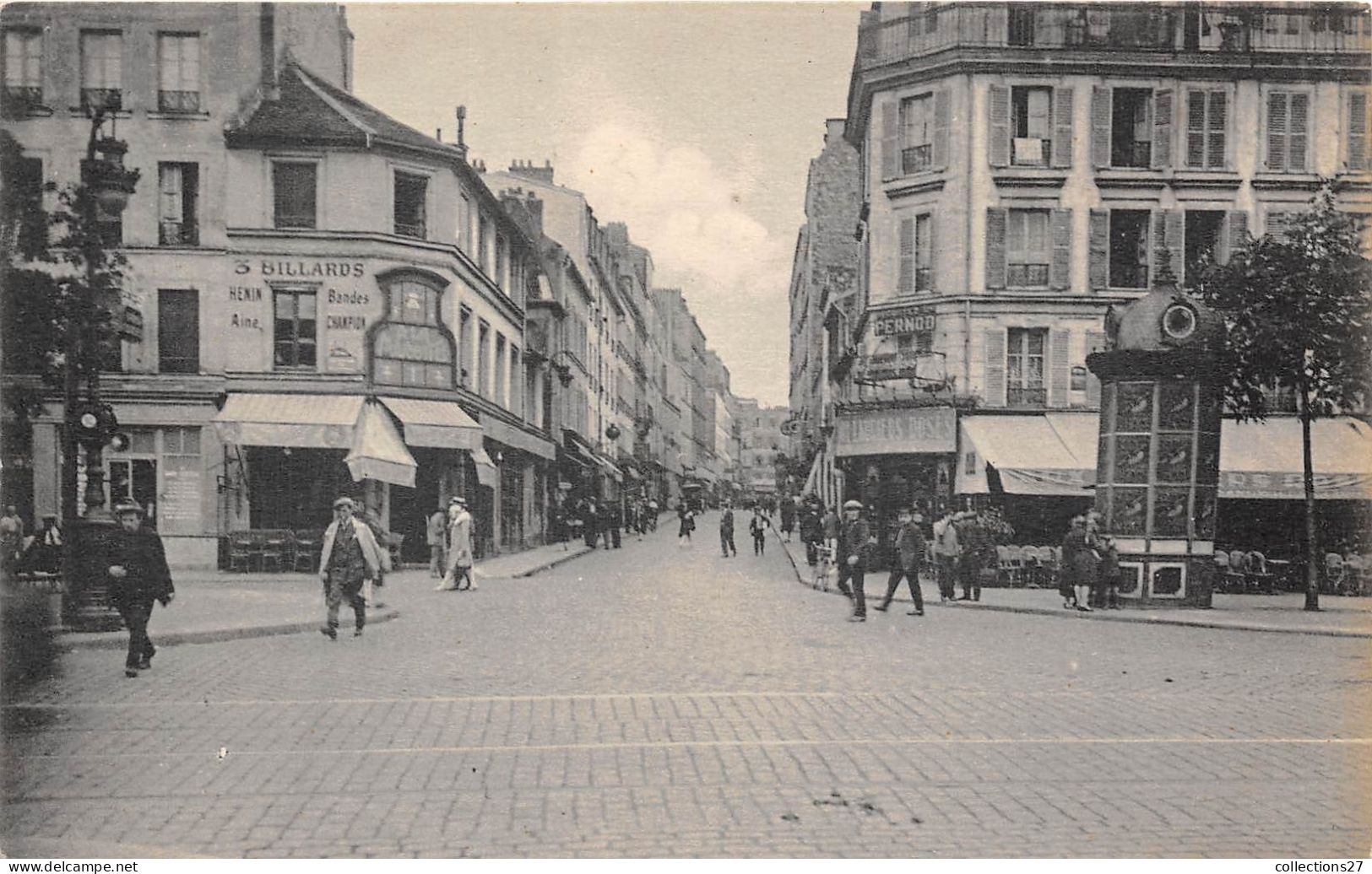 PARIS-75020- BOULEVARD DE BELLEVILLE ET RUE DES COURONNES - Arrondissement: 20