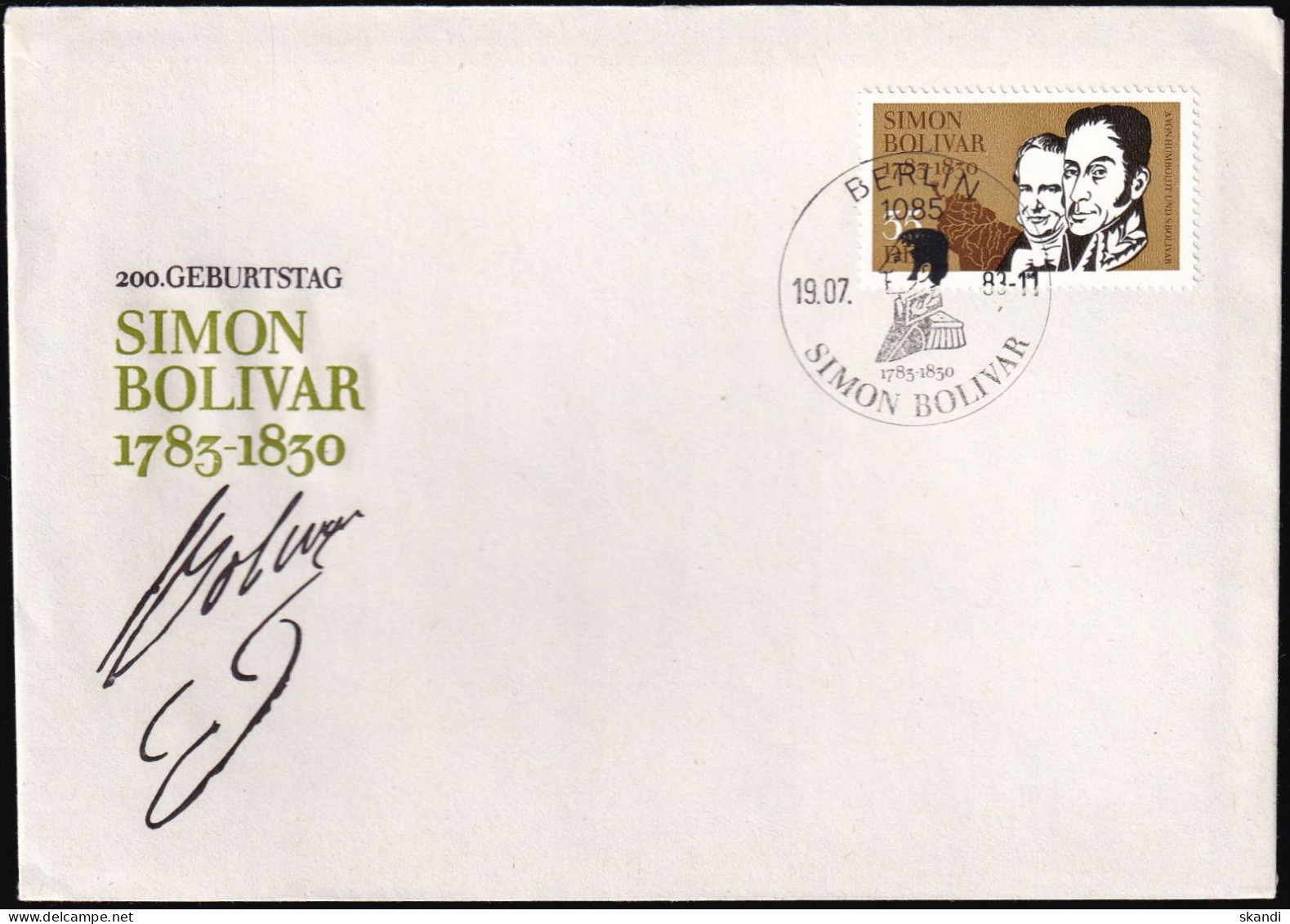 DDR 1983 Mi-Nr. 2816 FDC - 1981-1990