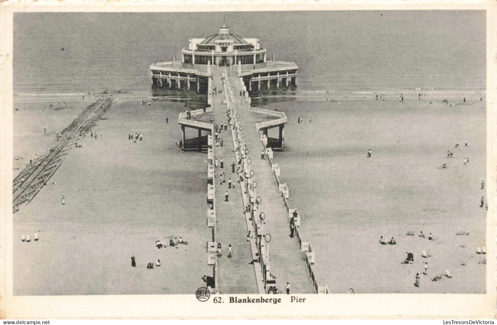 BELGIQUE - Blankenberge  - Pier - Carte Postale Ancienne - De Panne