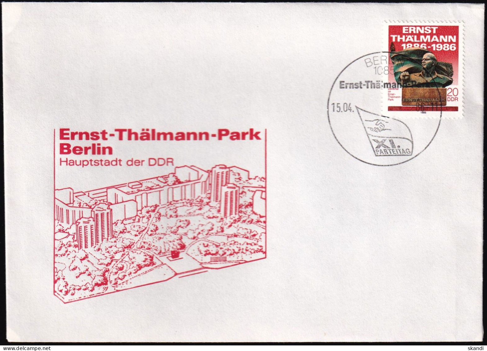 DDR 1986 Mi-Nr. 3014 FDC - 1981-1990