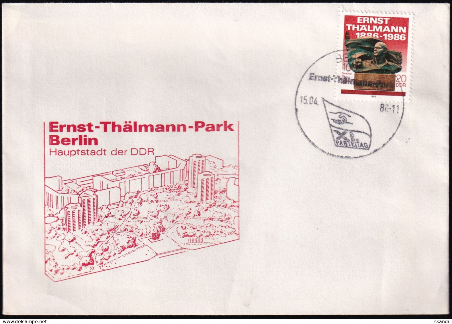 DDR 1986 Mi-Nr. 3014 FDC - 1981-1990