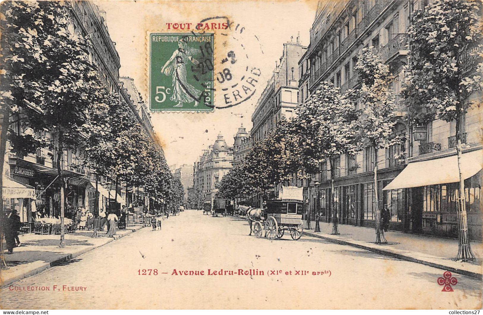 PARIS-75011- TOUT PARIS- AVENUE LEDRU-ROLLIN - Distrito: 11