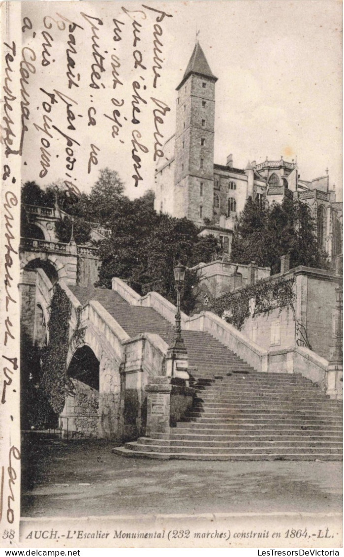 FRANCE - Auch - L'Escalier Construit En 1964 - LL - Carte Postale Ancienne - Auch