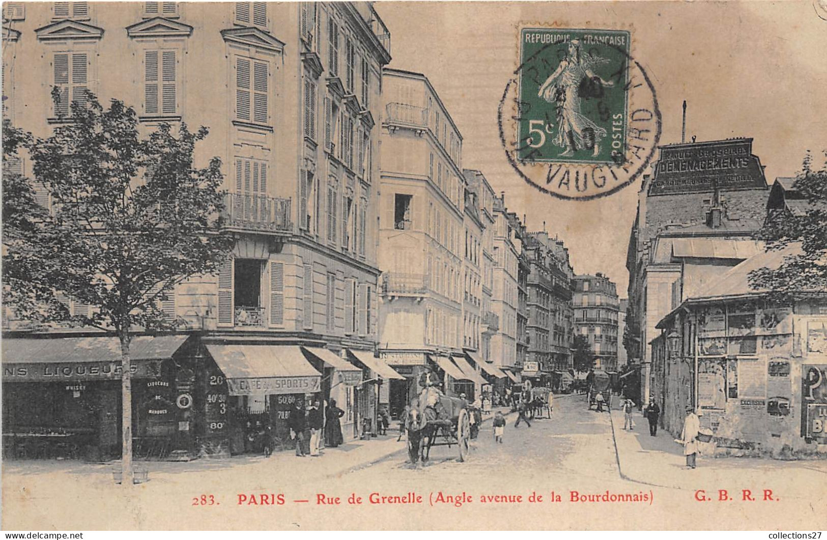 PARIS-75006- RUE DE GRENELLE- ANGLE AVENUE DE LA BOURDONNAIS - Distretto: 06