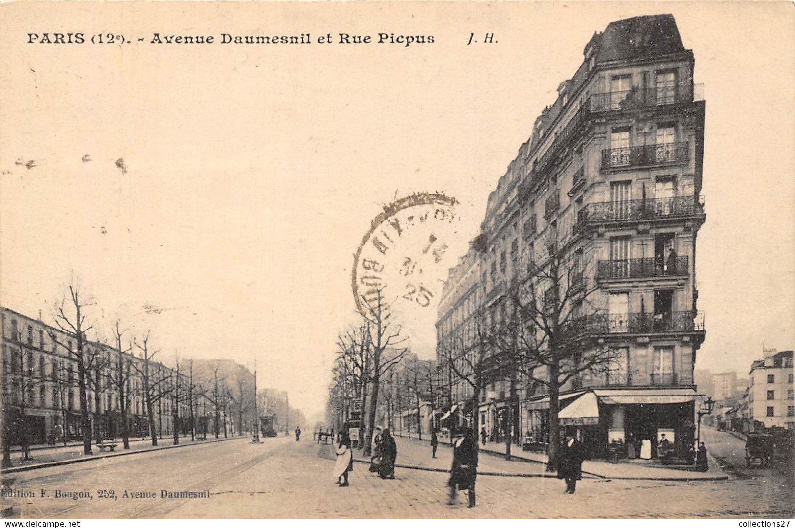 PARIS-75012- AVENUE DAUMESNIL ET RUE PICPUS - Arrondissement: 12