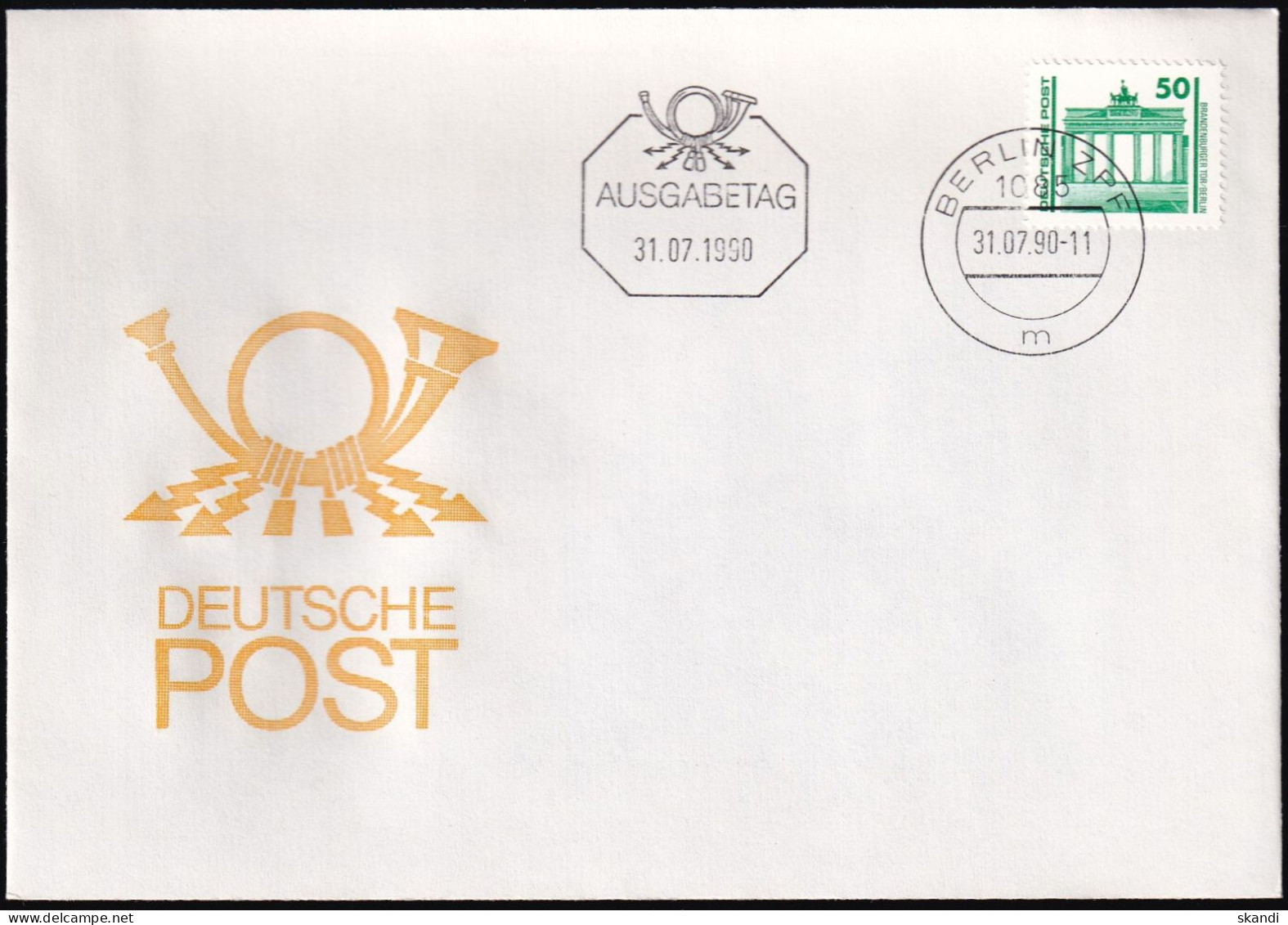 DDR 1989 Mi-Nr. 3346 FDC - 1981-1990