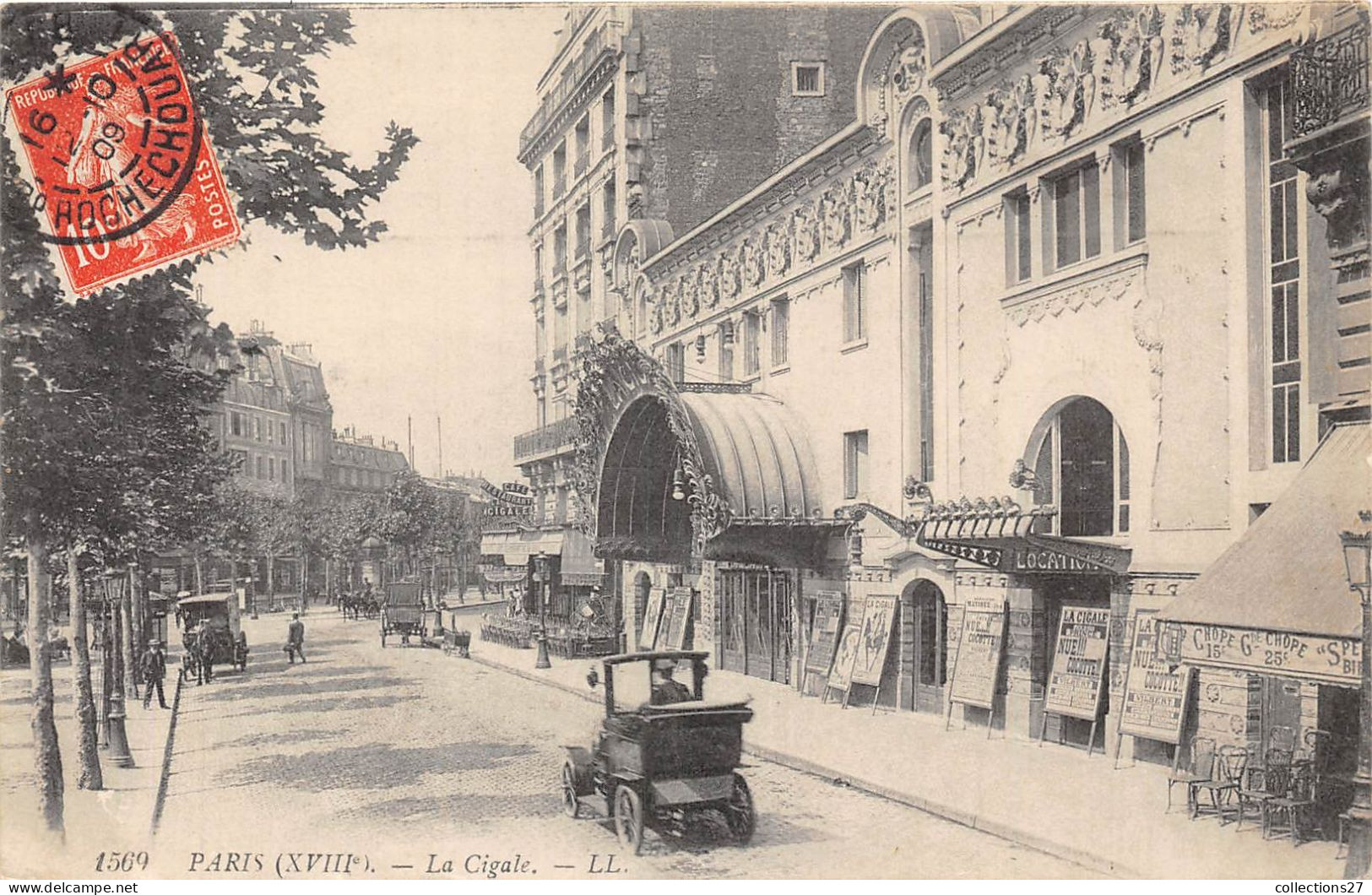 PARIS-75018- LA CIGALE - Arrondissement: 18