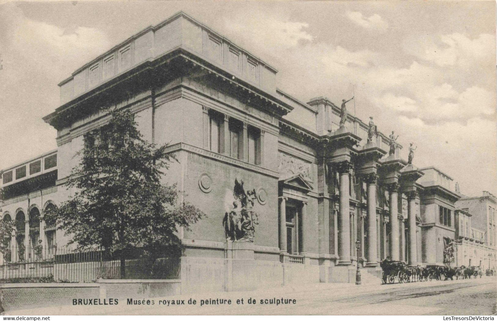 BELGIQUE - Bruxelles - Musées Royaux De Peinture Et De Sculpture - Carte Postale Ancienne - Museums