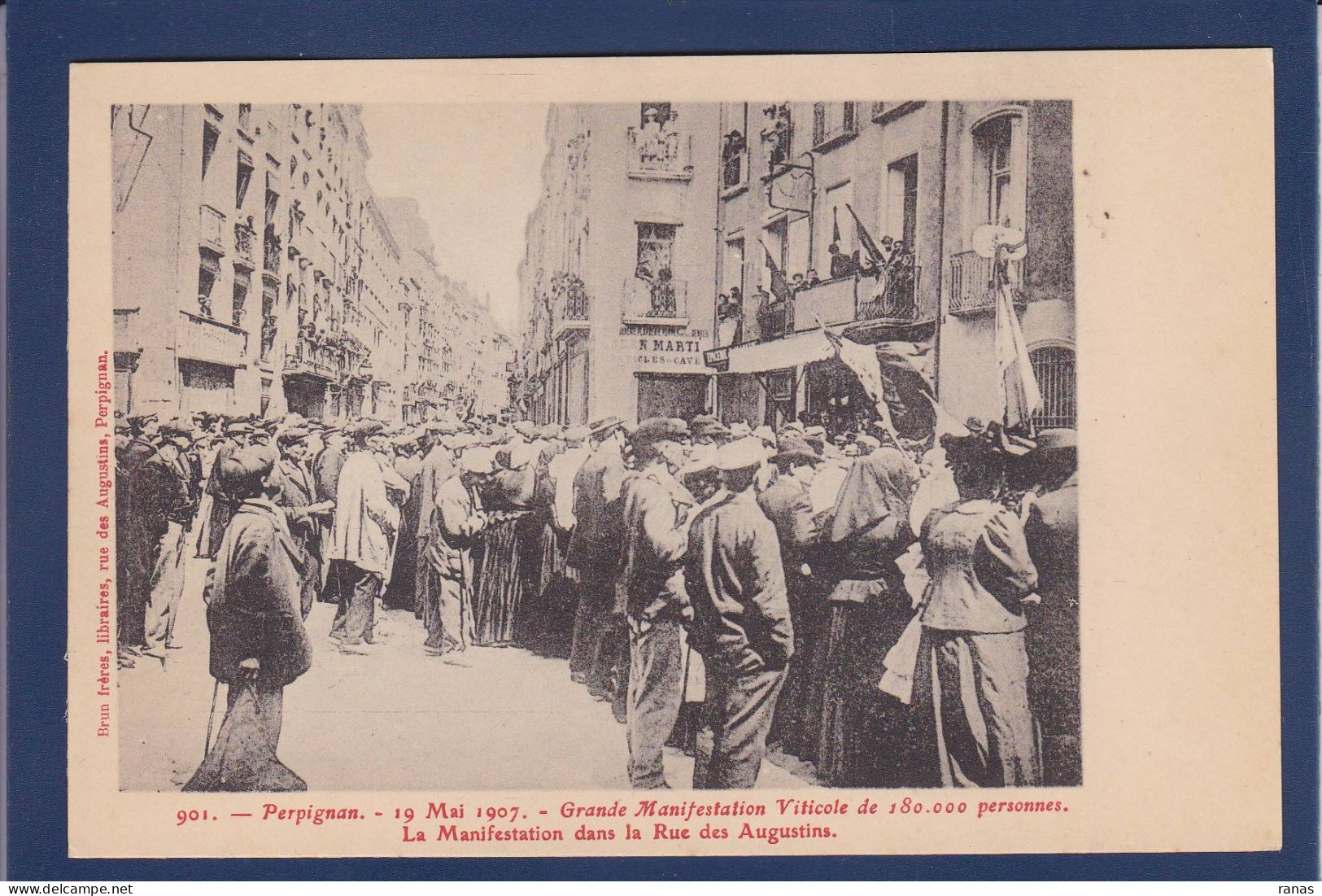 CPA [66] Pyrénées Orientales > Perpignan événements Viticoles De 1907 Non Circulé - Perpignan