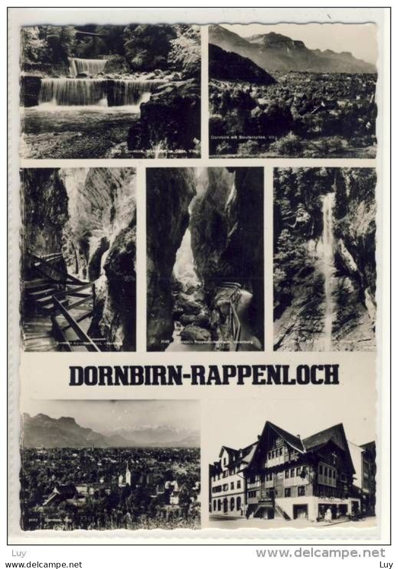 DORNBIRN - RAPPENLOCH,  Mehrbildkarte - Dornbirn