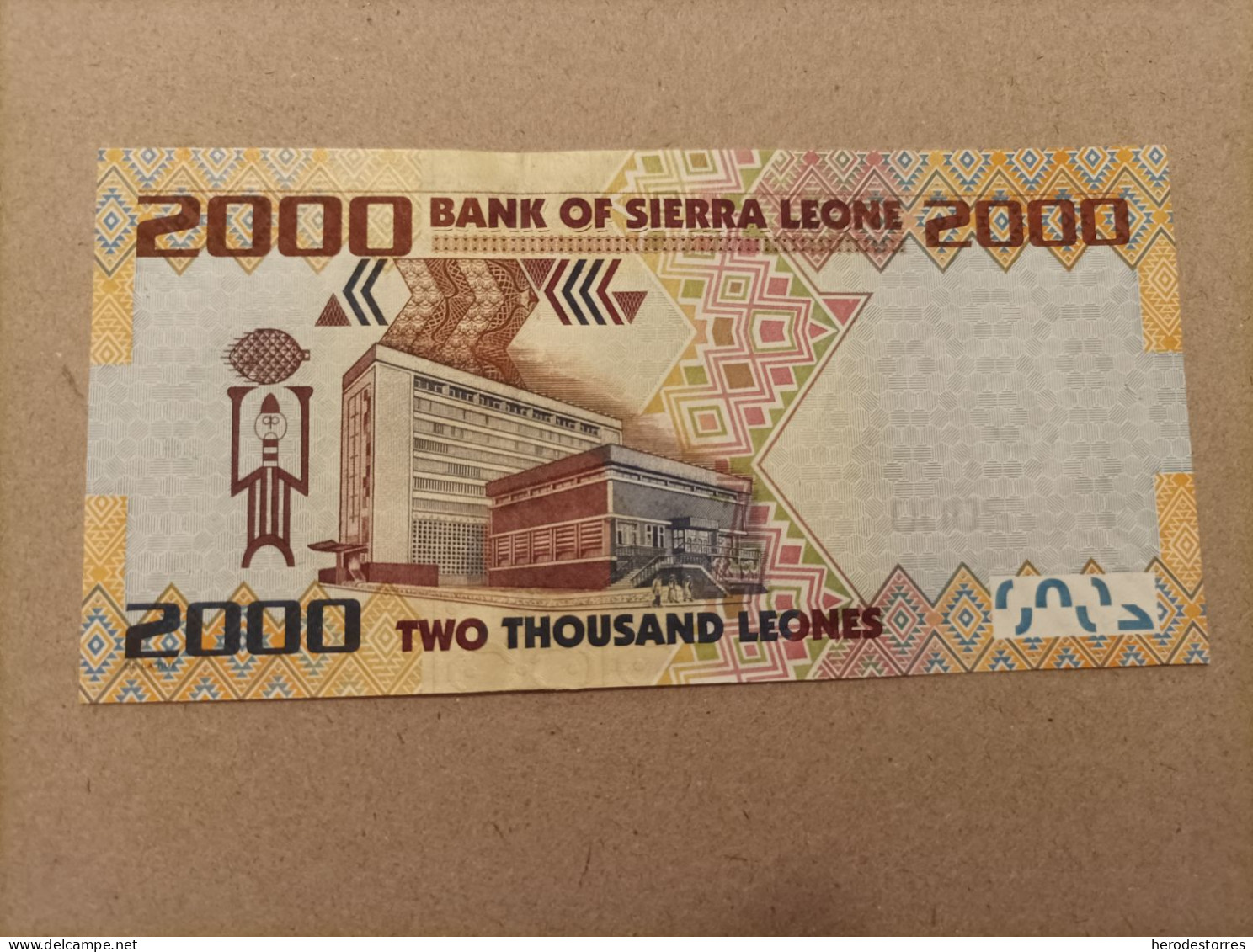 Billete De Sierra Leona De 2000 Leones, Año 2010, UNC - Sierra Leone