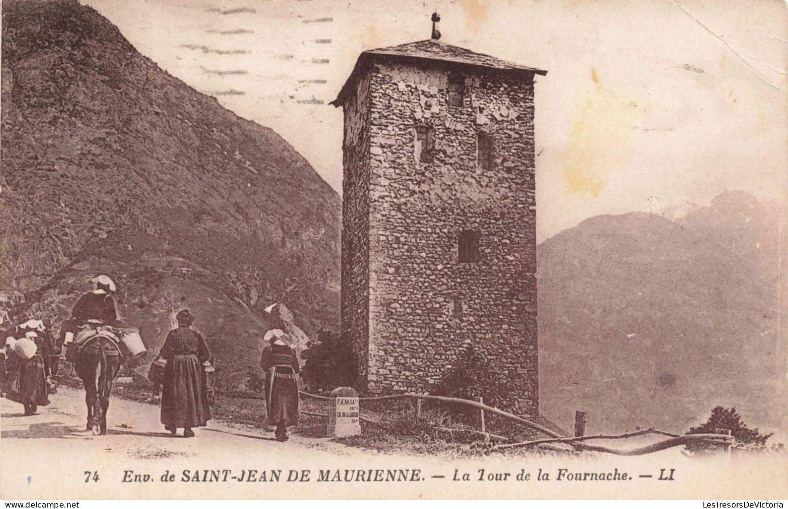 FRANCE -  Saint Michel De Maurienne - La Tour De La Fournache - Carte Postale Ancienne - Saint Jean De Maurienne