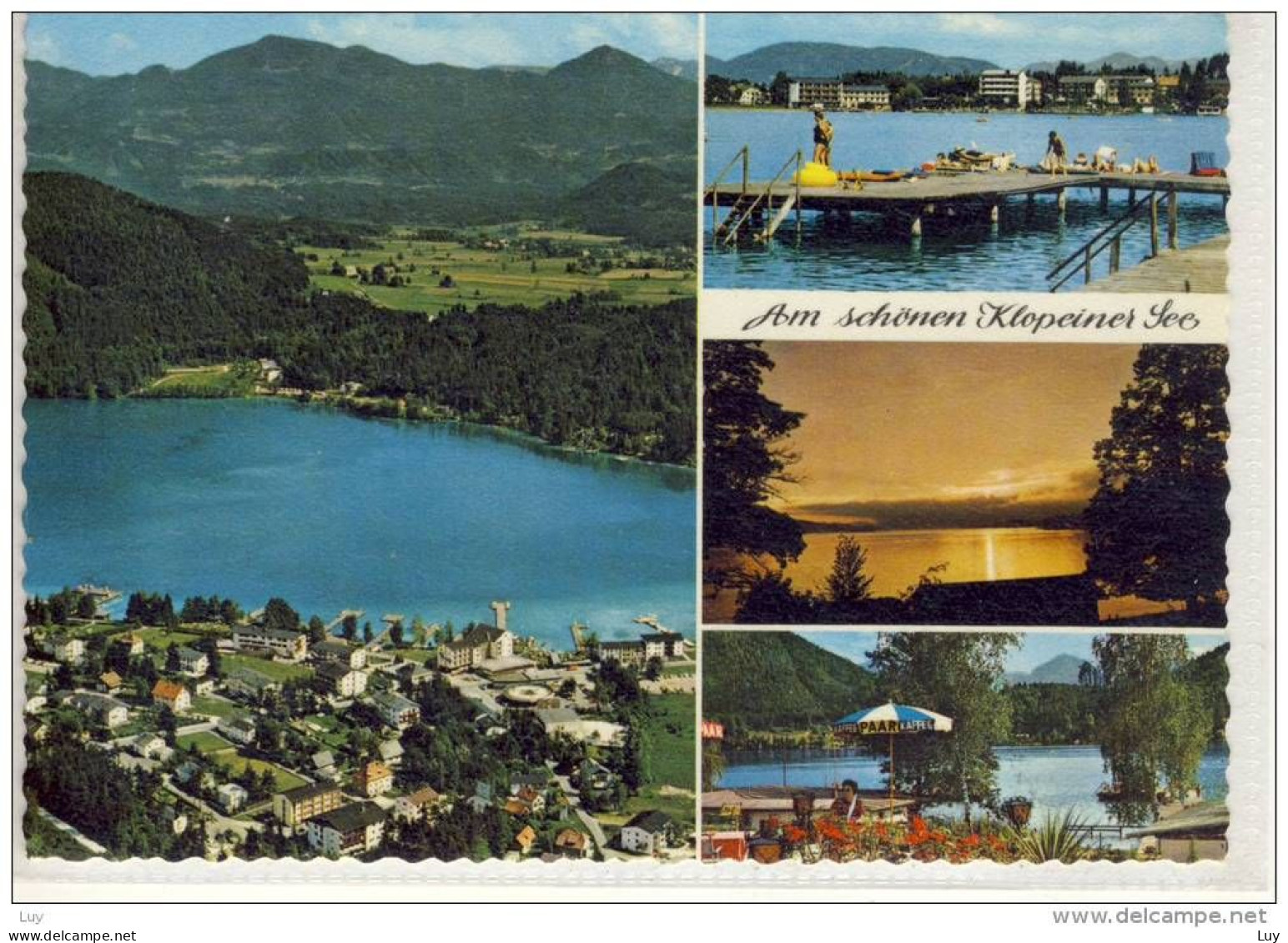 2/901 - Am Schönen KLOPEINER SEE,  2/901  - Mehrfachansichten, Verlag Schilcher - Klopeinersee-Orte