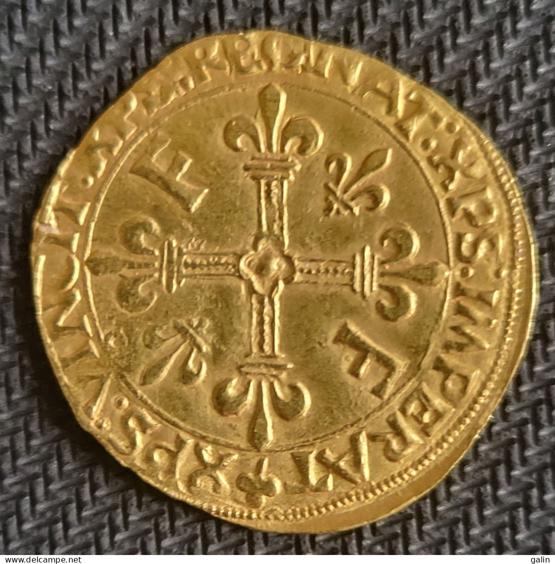 Gold Ecu D'or Francis I (1515-1547) - Altri & Non Classificati