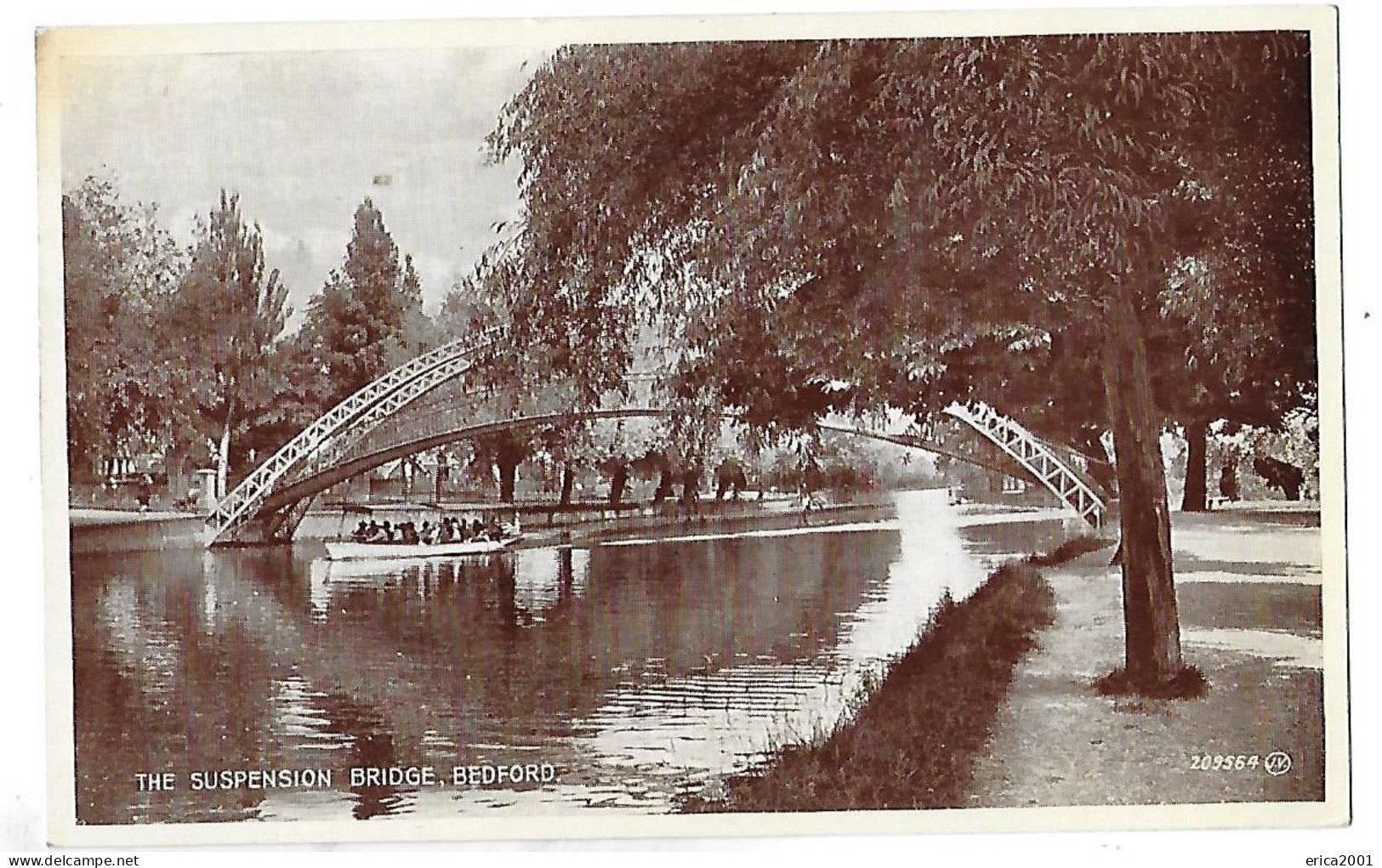 Bedford. The Suspension Bridge. - Bedford
