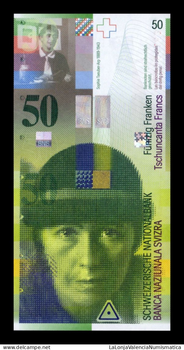 Suiza Switzerland 50 Francs 2012 Pick 71e(2) Sc Unc - Switzerland