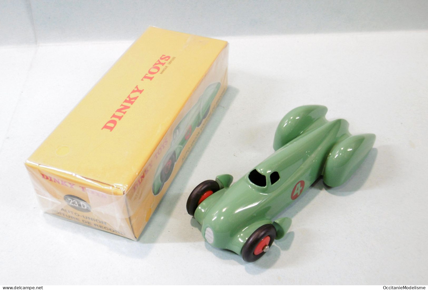 Dinky Toys / Atlas - AUTO-UNION Voiture De Record Vert Réf. 23D Neuf NBO 1/43 - Dinky