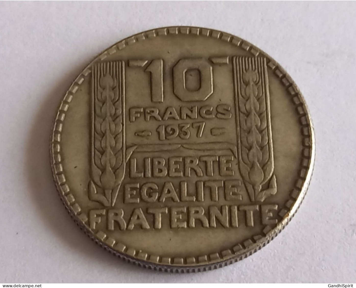 10 Francs Turin Argent 1937 - Fausse Pièce De Monnaie - Counterfeit Coin - 10 Francs