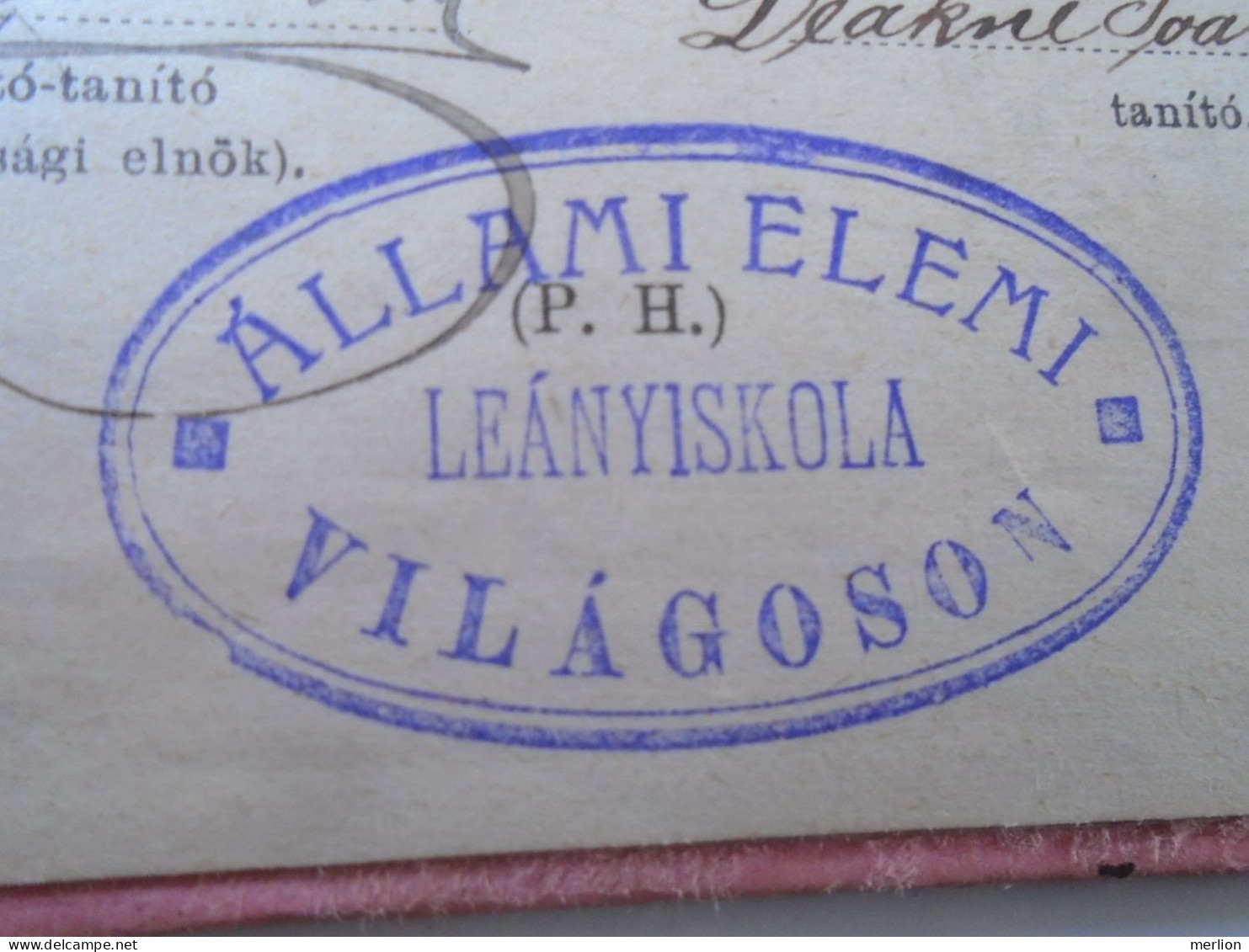 ZA456.4  Hungary   Romania  Világos Siria  -Arad  Nagy Klára  Élesd Alesd -Népiskolai Könyv 1907 -1911 - Diplômes & Bulletins Scolaires