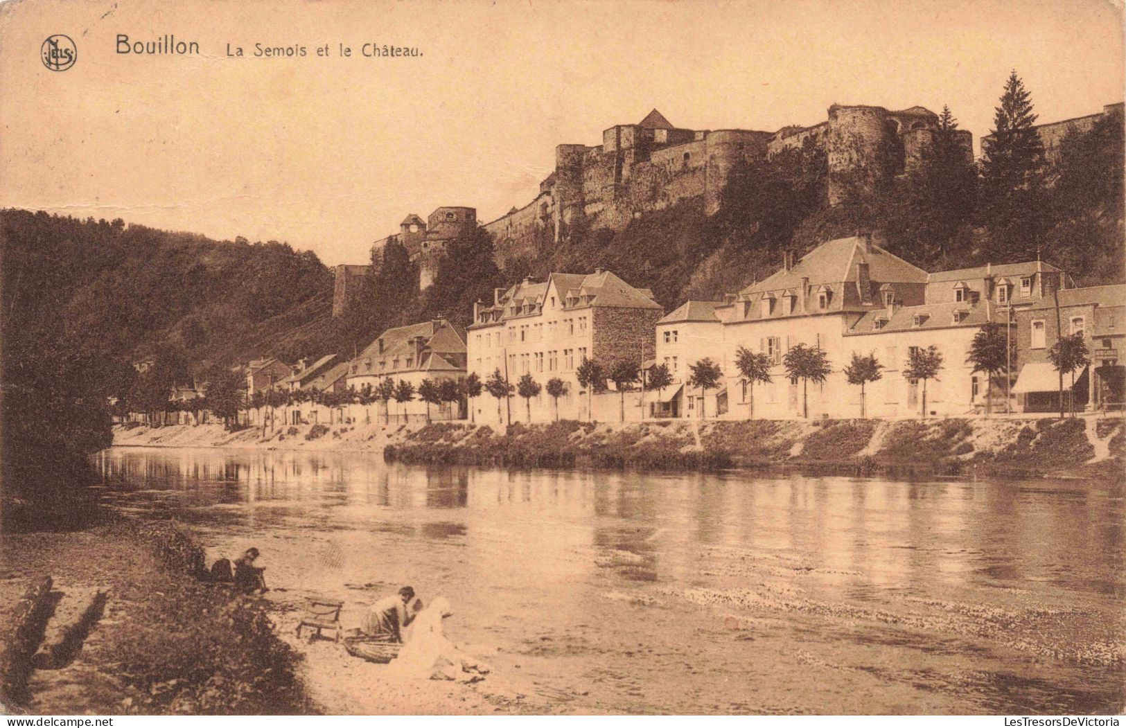 BELGIQUE - Bouillon - La Semois Et Le Château - Carte Postale Ancienne - Bouillon