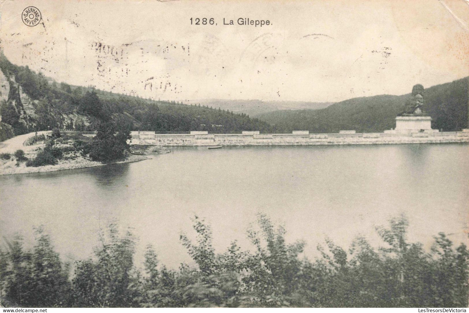 BELGIQUE - La Gileppe - Barrage - Carte Postale Ancienne - Gileppe (Barrage)