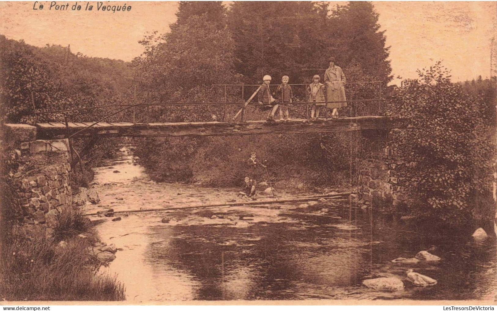 PHOTOGRAPHIE - Le Pont De La Vécquée - Carte Postale Ancienne - Photographie