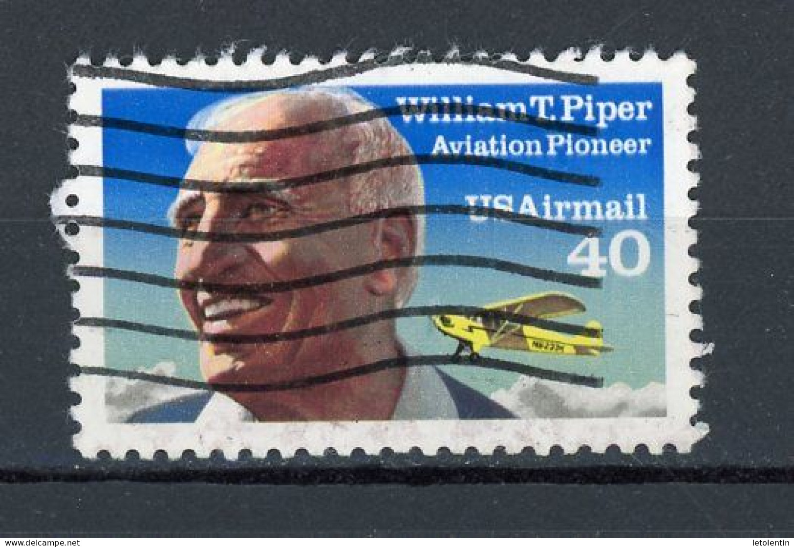 USA : POSTE AÉRIENNE - N° Yvert 122 Obli. - 3a. 1961-… Used