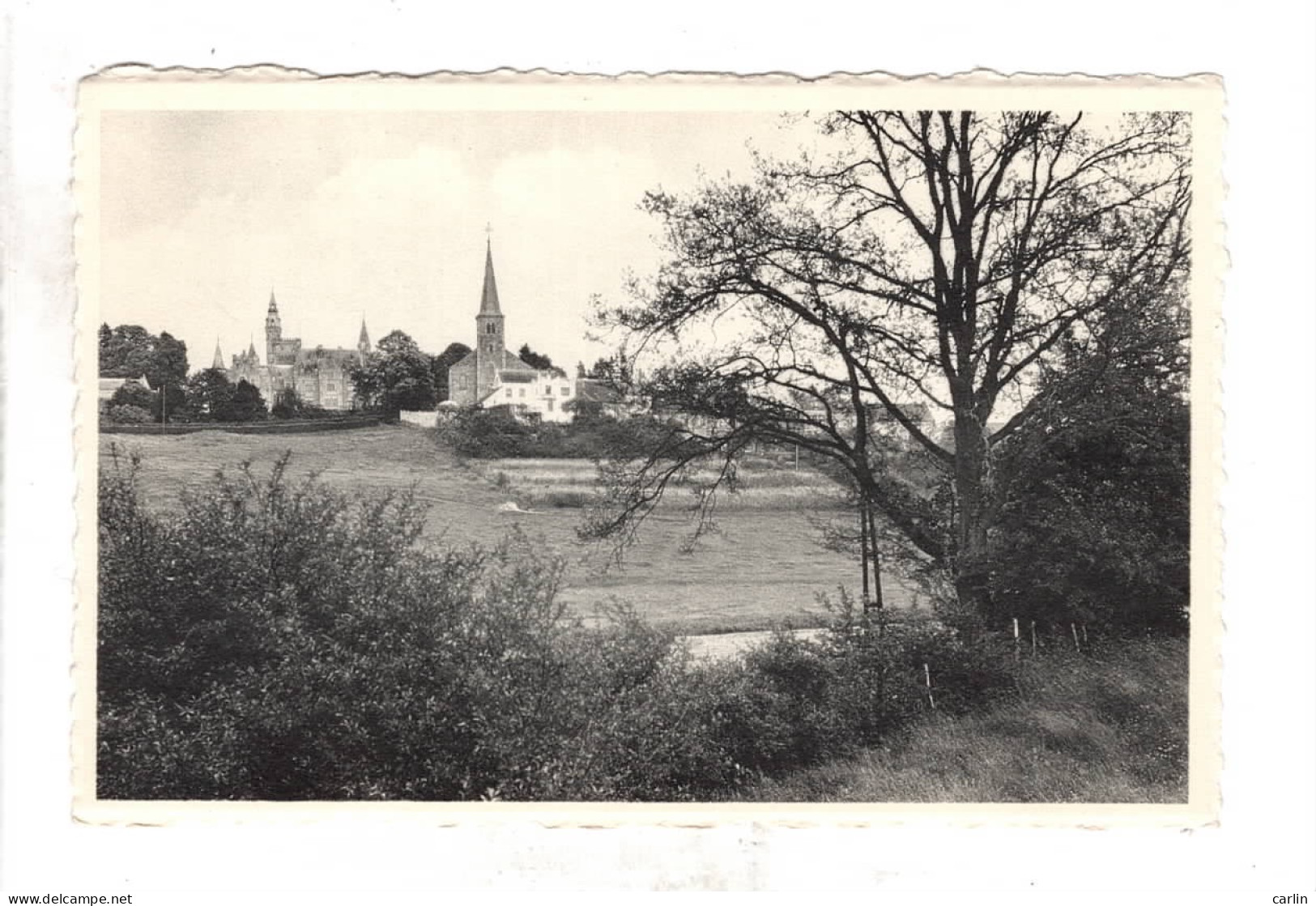 Leignon Le Château Et L'Eglise - Ciney