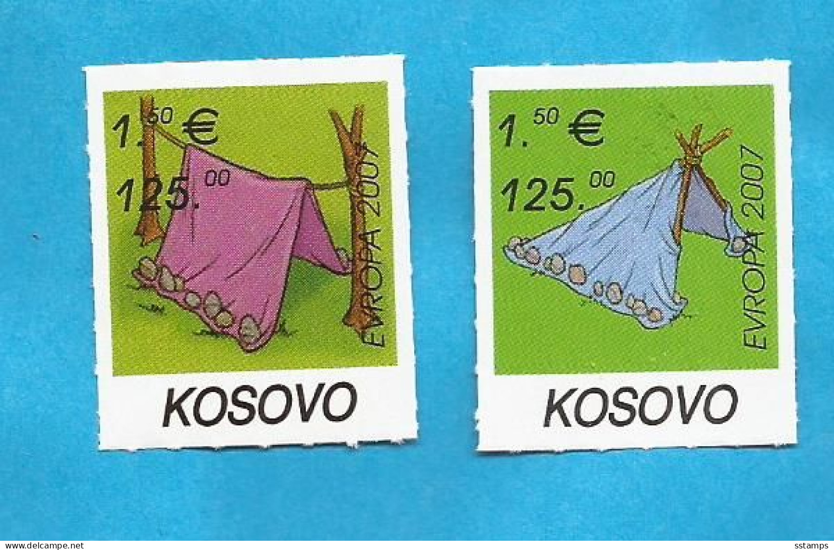 2007  KOSOVO SERBISCHE TEIL-SERBIEN PART EUROPA   CEPT  SCOUTS    MNH - 2007