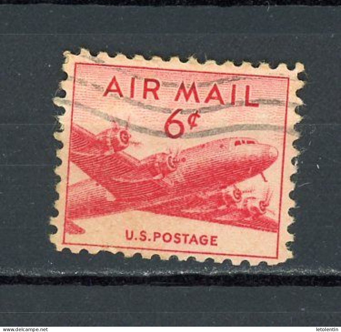 USA : POSTE AÉRIENNE - N° Yvert 35 Obli. - 2a. 1941-1960 Gebraucht