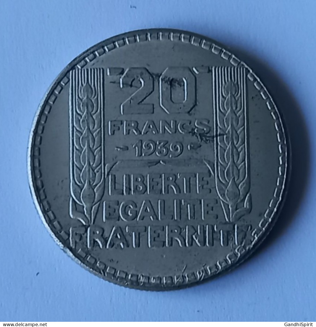 20 Francs Turin Argent 1939 - Fausse Pièce De Monnaie - Counterfeit Coin - 20 Francs