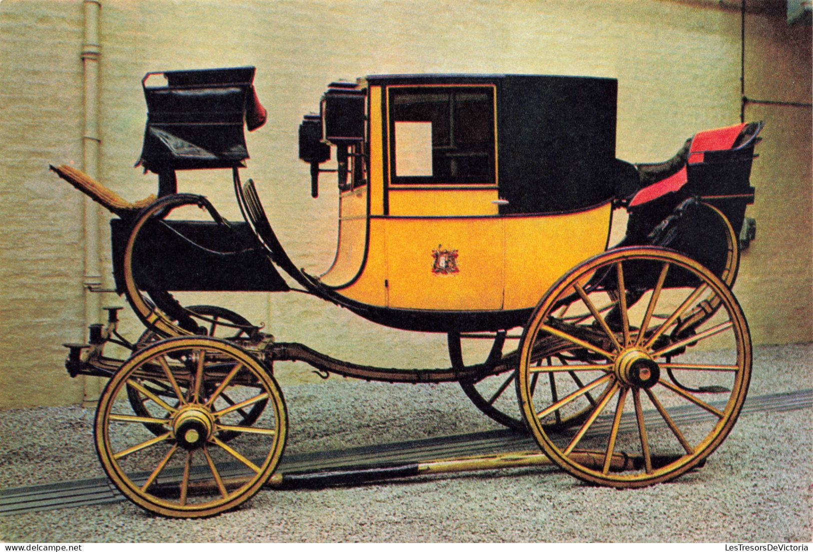 TRANSPORT - Family Coach - Carte Postale Ancienne - Taxis & Huurvoertuigen