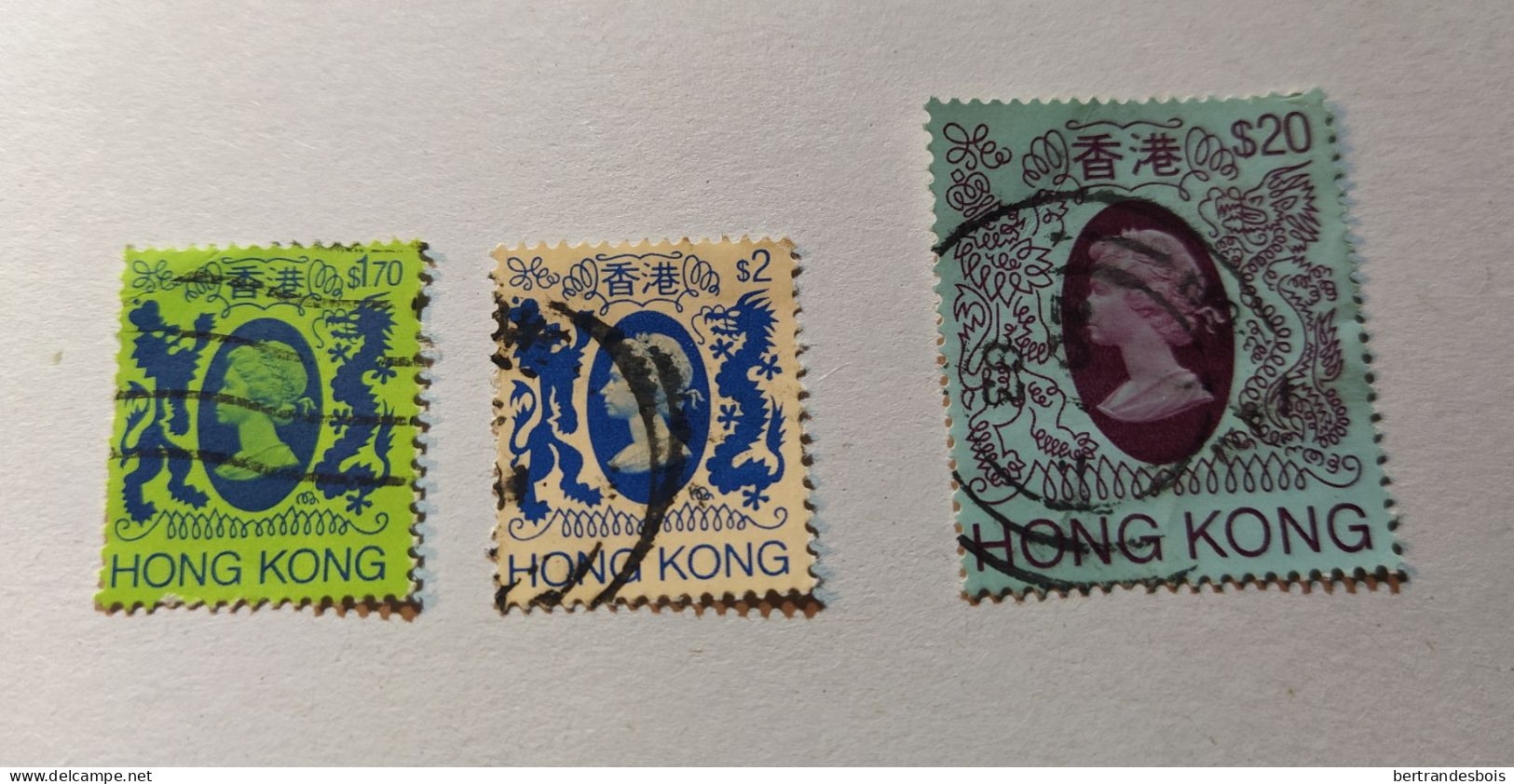 HONG-KONG 1985 - Elizabeth II - 3 Values, Used - Used Stamps