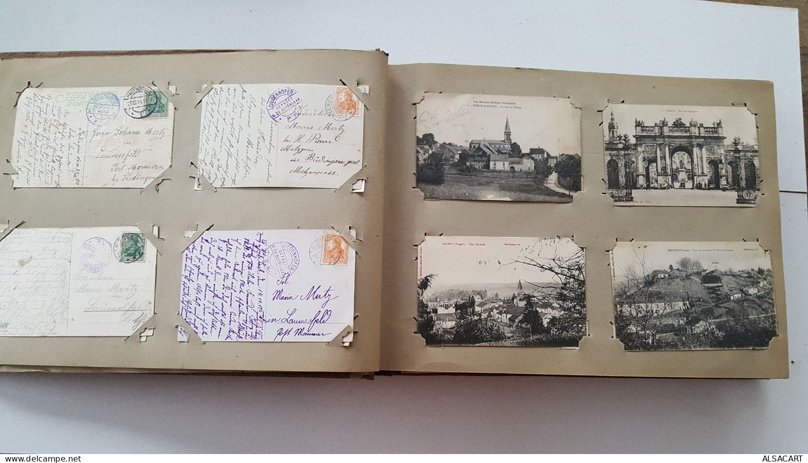 Album Avec Plus De 300 Cartes Postales Anciennes France ,militaires , Fantaisie ,moselle, Thionville - 100 - 499 Postcards