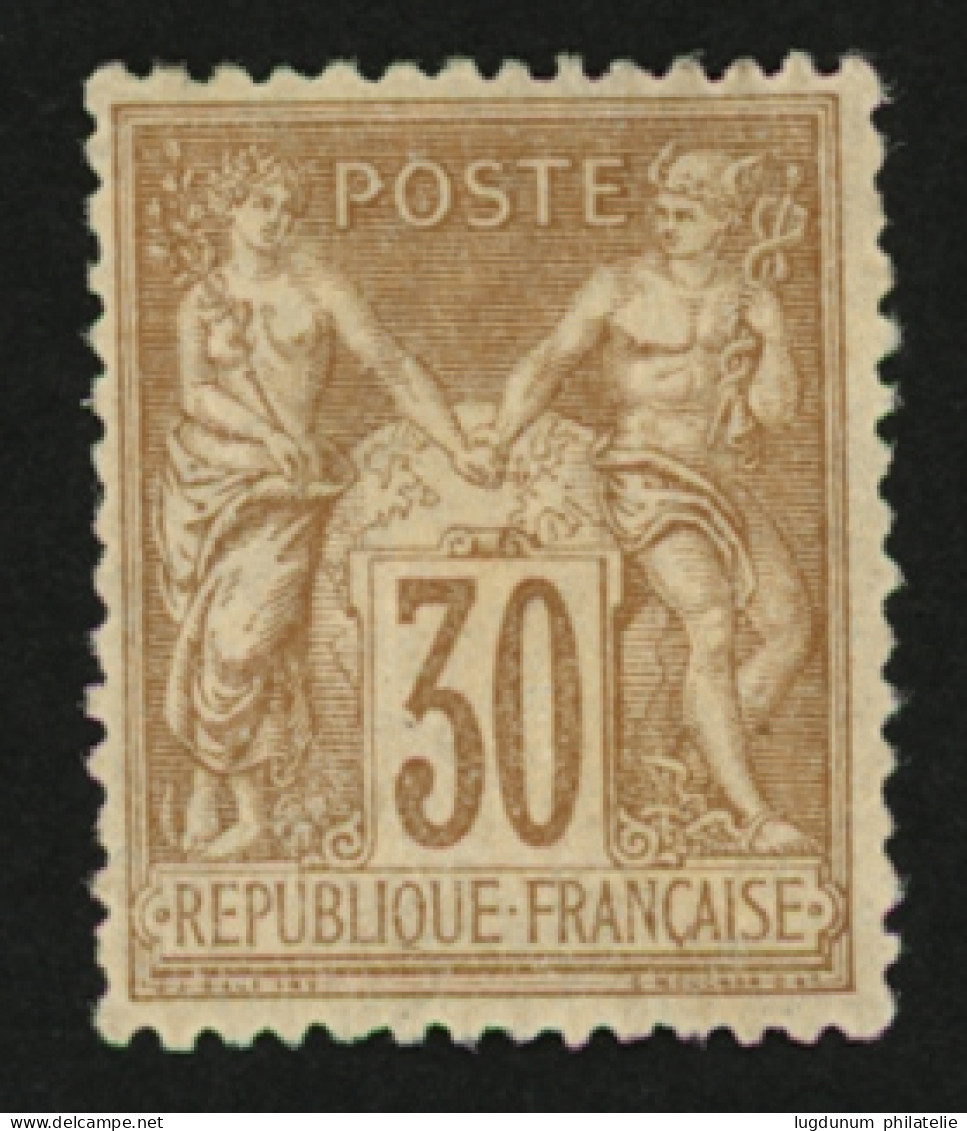 30c Sage (n°80) TB Centrage Neuf **. Superbe. - 1876-1898 Sage (Tipo II)