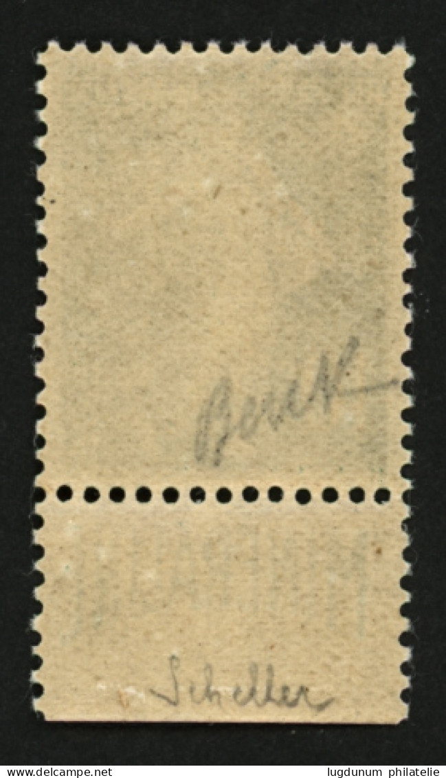 10c MINERALINE (n°188A) Neuf **. Signé BAUDOT + SCHELLER. Cote 725€. Superbe. - 1903-60 Säerin, Untergrund Schraffiert