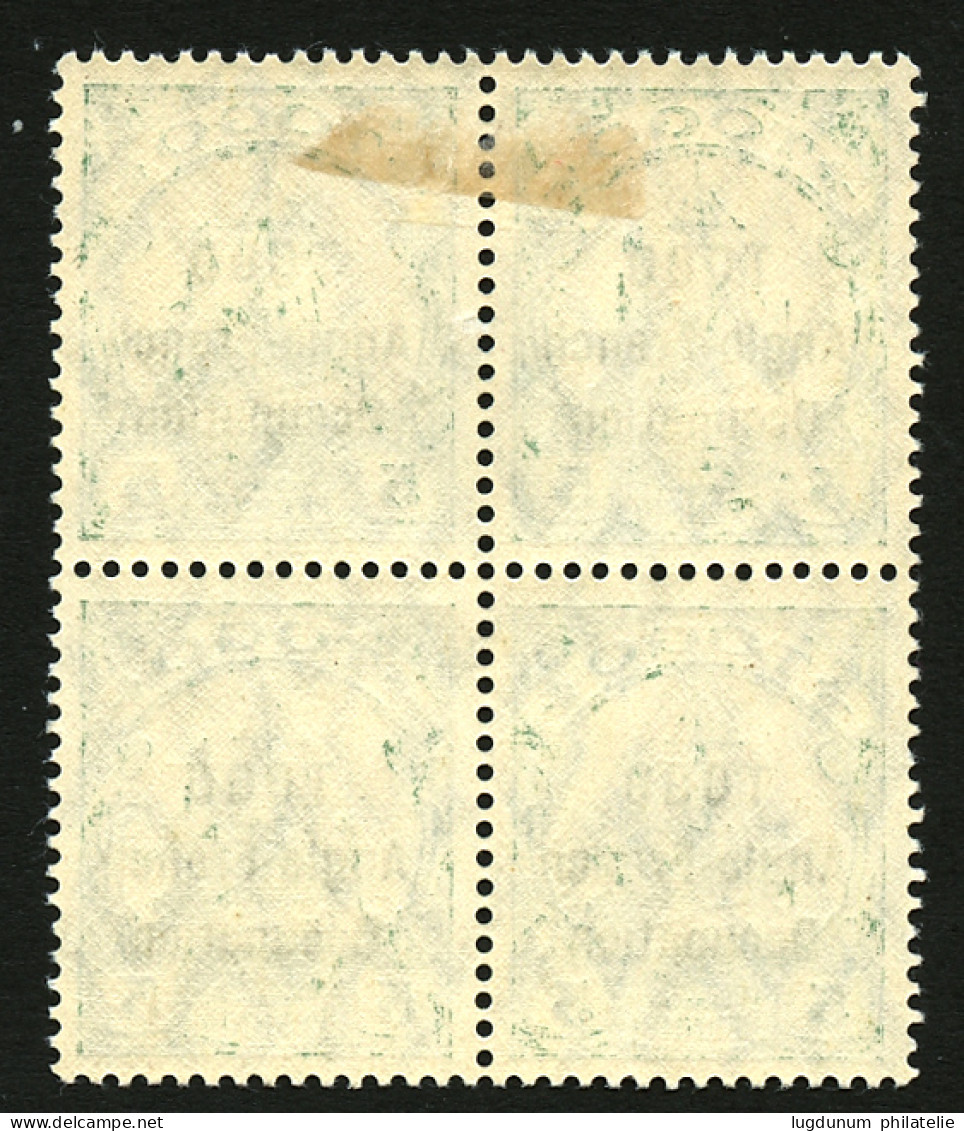 TOGO - ANGLO FRENCH OCCUPATION  - Tirage De SANSANE MANGU : 5pf (n°55) Bloc De 4 Neuf (2 Timbres Du Haut *, 2 Timbres Du - Autres & Non Classés