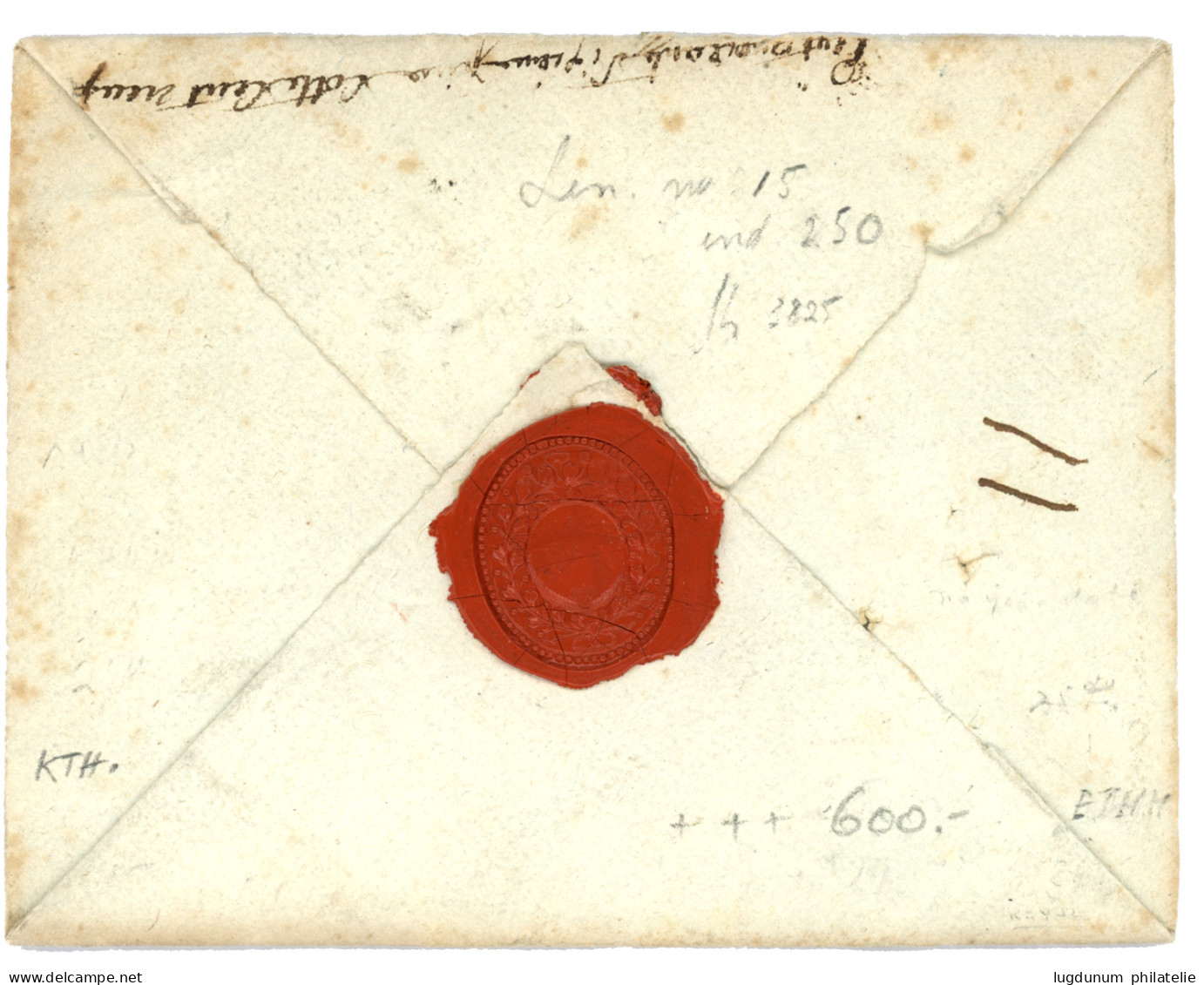 Cachet De De PORT PAYE DORLEANS /PRP (Lenain 15) Sur Enveloppe Sans Texte. Rare. Indice 25. TTB. - 1701-1800: Precursors XVIII