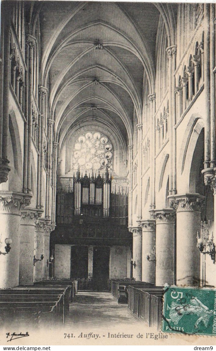 76 AUFFAY - Intérieur De L'Eglise - Auffay