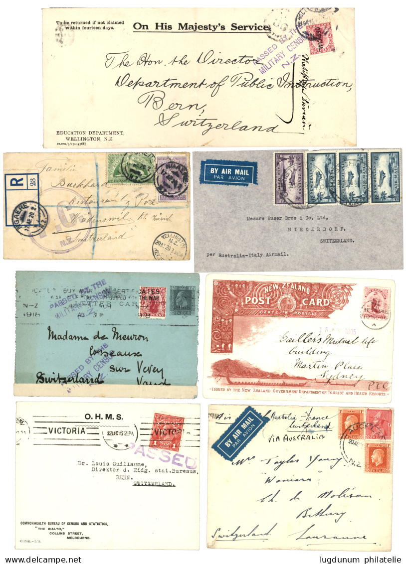 NEW ZEALAND / NIUE : Lot 13 Covers. Vvf. - Niue