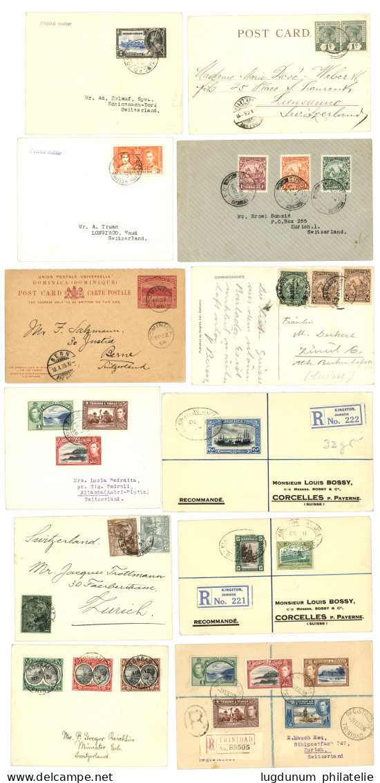 BRITISH COMMONWEALTH - CARABEAN :  Lot Of 73 Vovers. Vvf. - Altri & Non Classificati