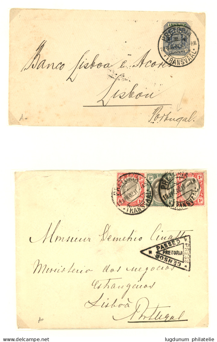 AFRICA : Lot Of 25 Covers From AFRICA To PORTUGAL.  See Website. Vvf. - Autres - Afrique