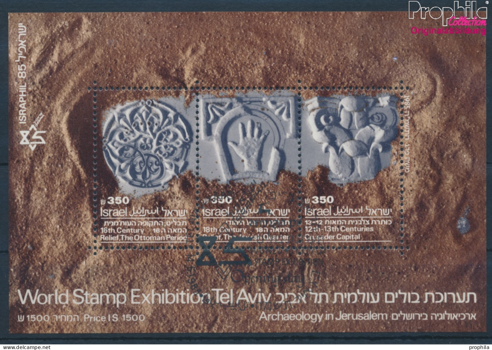 Israel Block30 Gestempelt 1985 Briefmarkenausstellung (10253026 - Gebraucht (ohne Tabs)