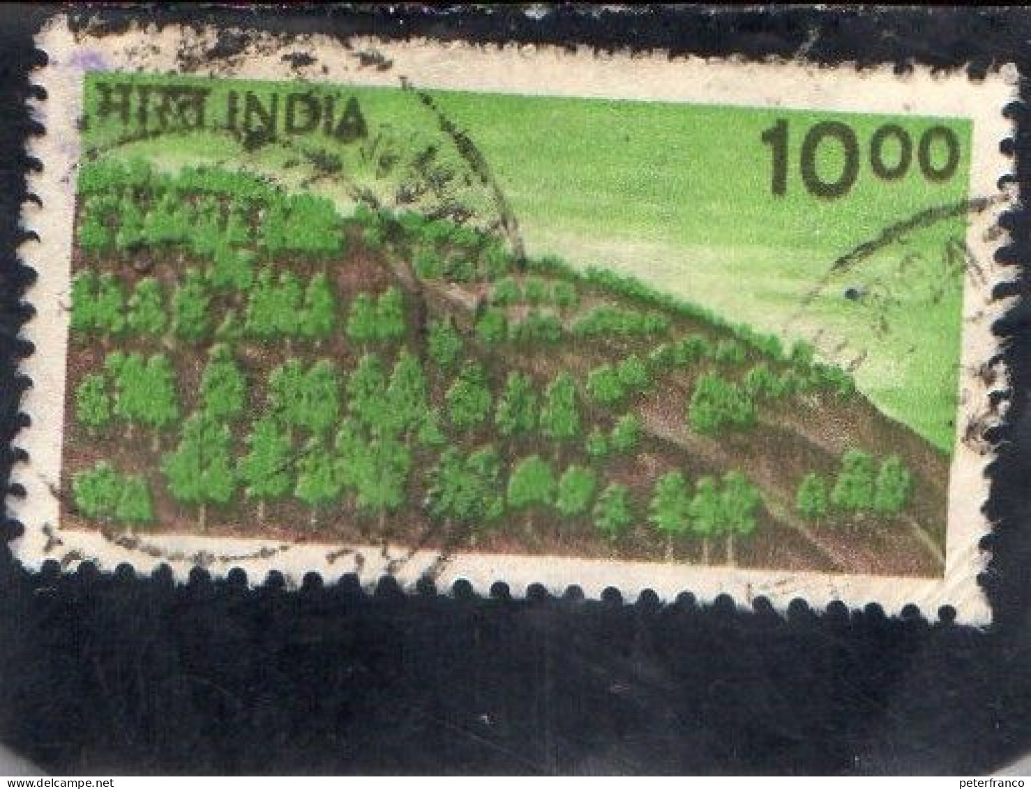 1984 India - Foreste - Oblitérés