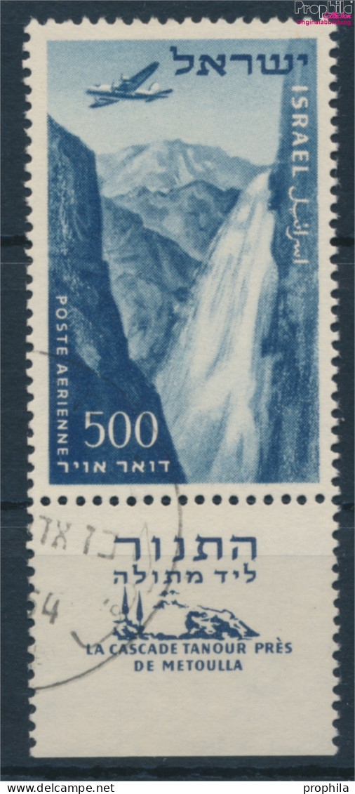 Israel 85 Mit Tab Gestempelt 1953 Landschaften (10251979 - Used Stamps (with Tabs)