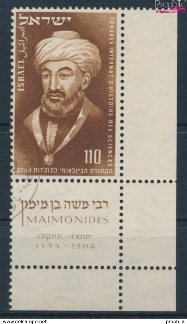 Israel 88 Mit Tab (kompl.Ausg.) Gestempelt 1953 Geschichtswissenschaft (10251976 - Used Stamps (with Tabs)